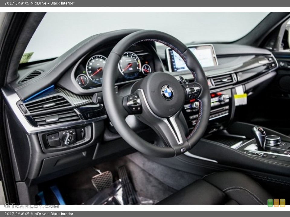 Black Interior Dashboard for the 2017 BMW X5 M xDrive #119992854