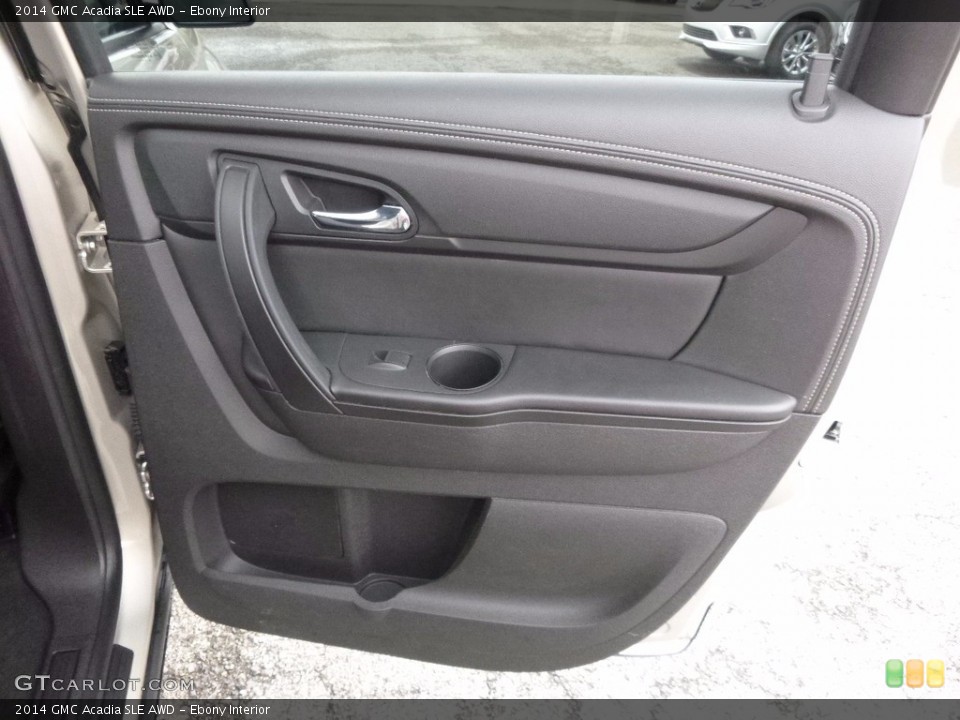 Ebony Interior Door Panel for the 2014 GMC Acadia SLE AWD #119994240