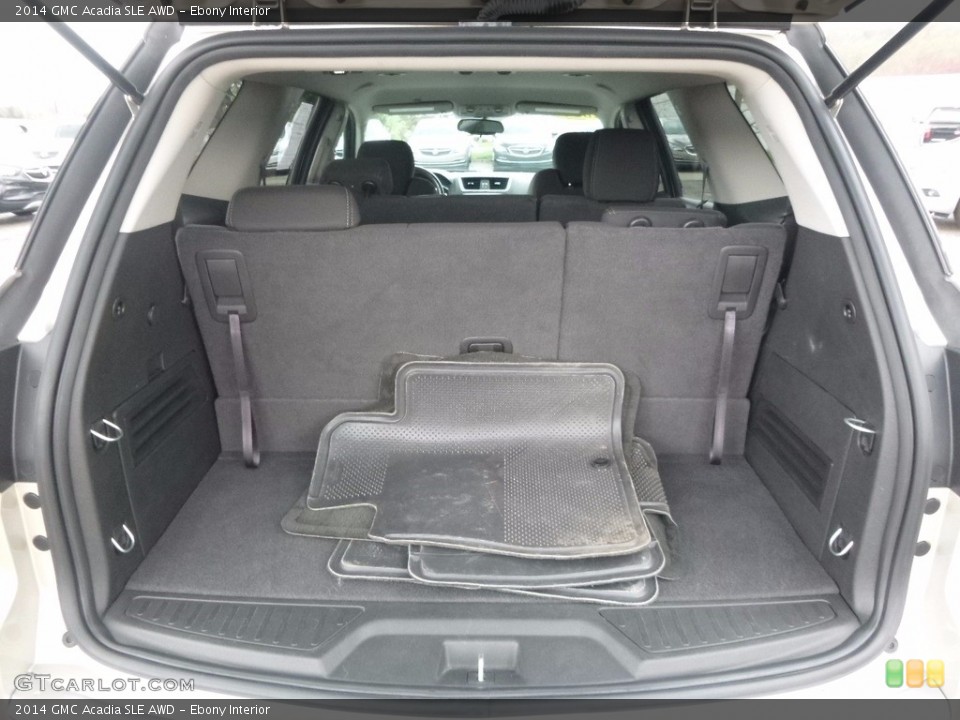 Ebony Interior Trunk for the 2014 GMC Acadia SLE AWD #119994315