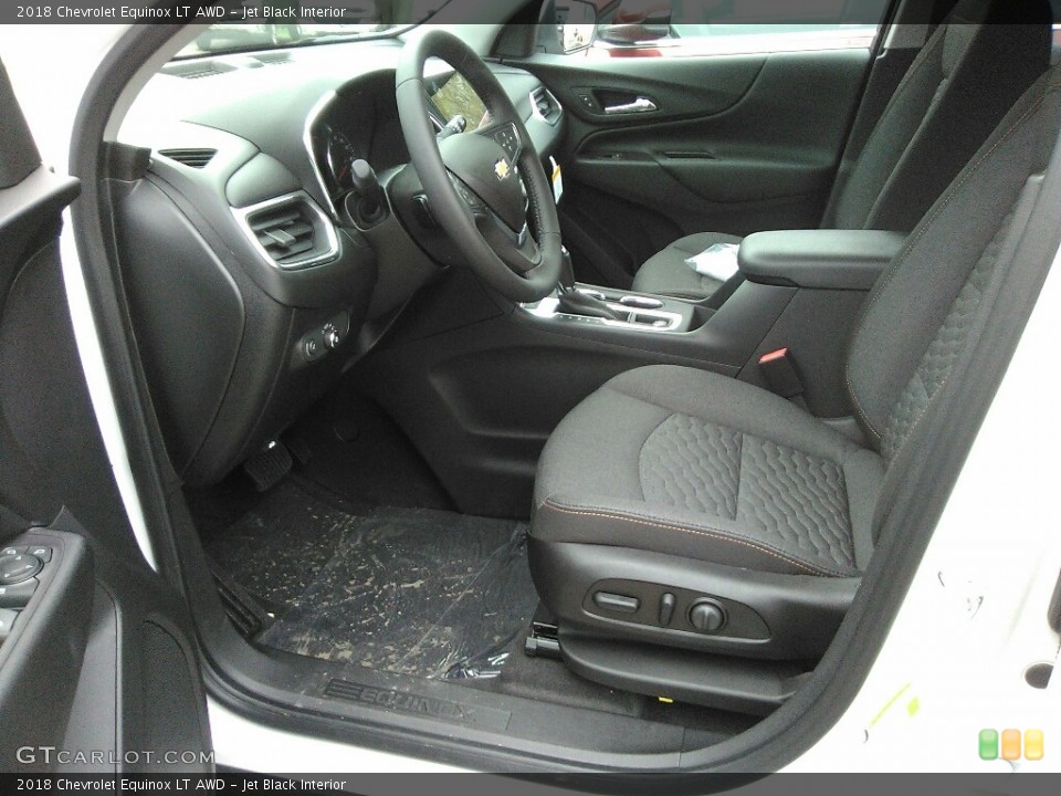 Jet Black Interior Photo for the 2018 Chevrolet Equinox LT AWD #119995737