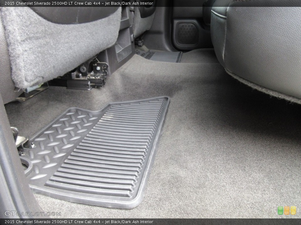 Jet Black/Dark Ash Interior Rear Seat for the 2015 Chevrolet Silverado 2500HD LT Crew Cab 4x4 #119998164