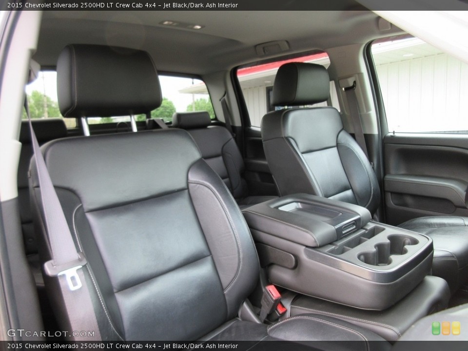 Jet Black/Dark Ash Interior Front Seat for the 2015 Chevrolet Silverado 2500HD LT Crew Cab 4x4 #119998215
