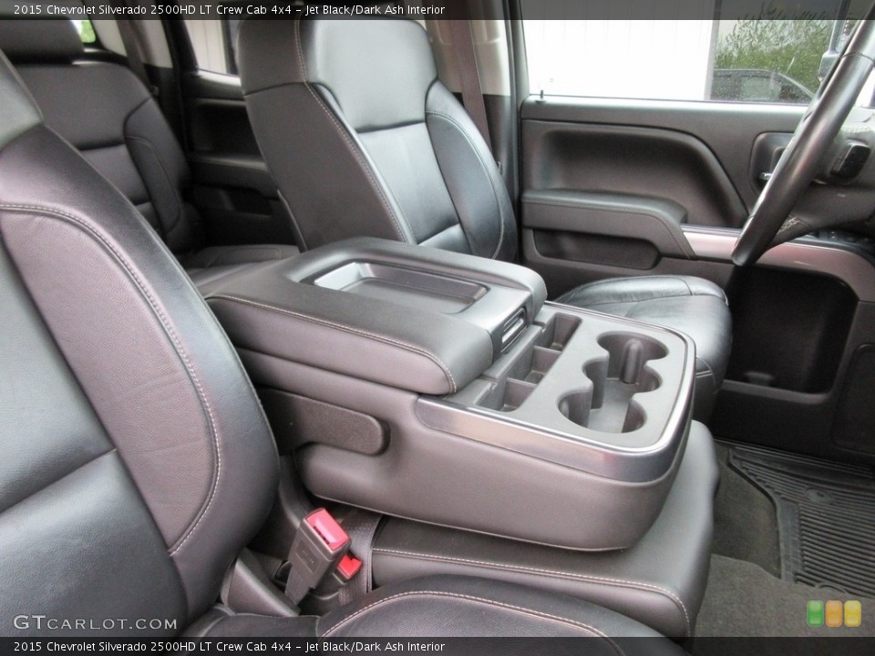 Jet Black/Dark Ash Interior Front Seat for the 2015 Chevrolet Silverado 2500HD LT Crew Cab 4x4 #119998269