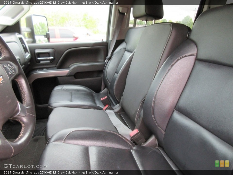 Jet Black/Dark Ash Interior Front Seat for the 2015 Chevrolet Silverado 2500HD LT Crew Cab 4x4 #119998461