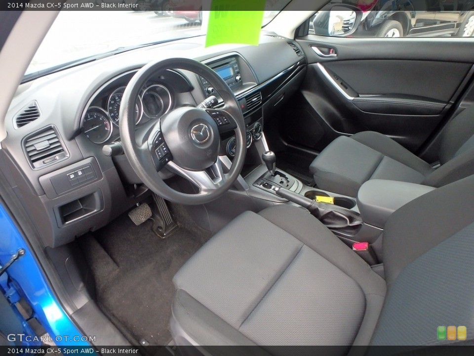 Black Interior Photo for the 2014 Mazda CX-5 Sport AWD #120002712