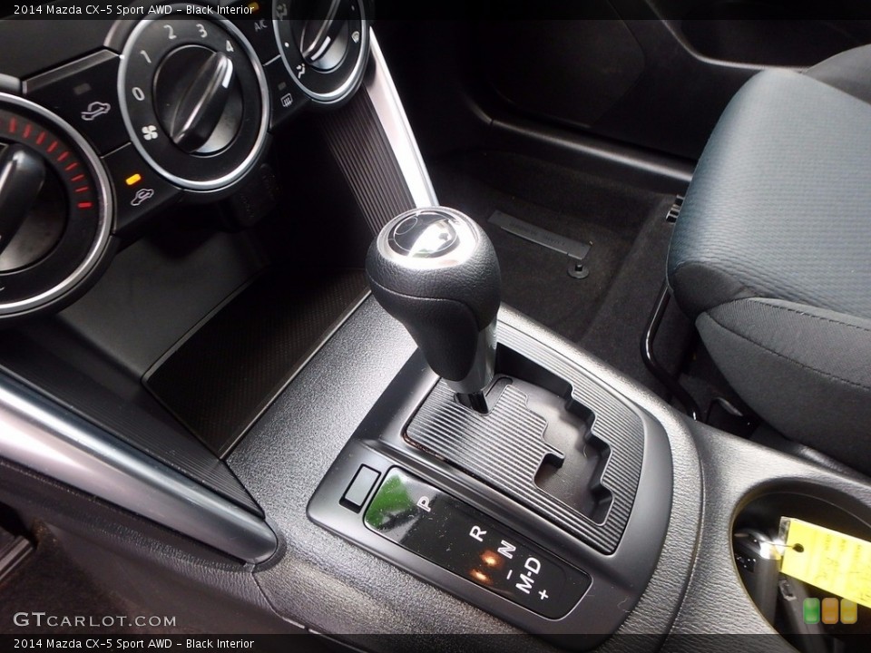 Black Interior Transmission for the 2014 Mazda CX-5 Sport AWD #120002736