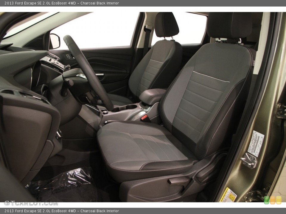 Charcoal Black Interior Front Seat for the 2013 Ford Escape SE 2.0L EcoBoost 4WD #120010338