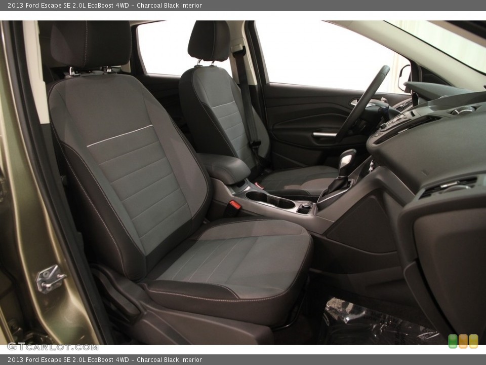 Charcoal Black Interior Front Seat for the 2013 Ford Escape SE 2.0L EcoBoost 4WD #120010485