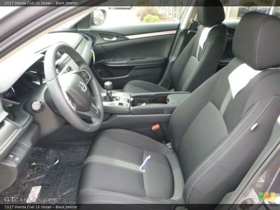 Black Interior Transmission for the 2017 Honda Civic LX Sedan #120013746