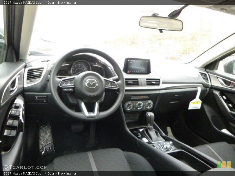 Black Interior Photo for the 2017 Mazda MAZDA3 Sport 4 Door #120014121