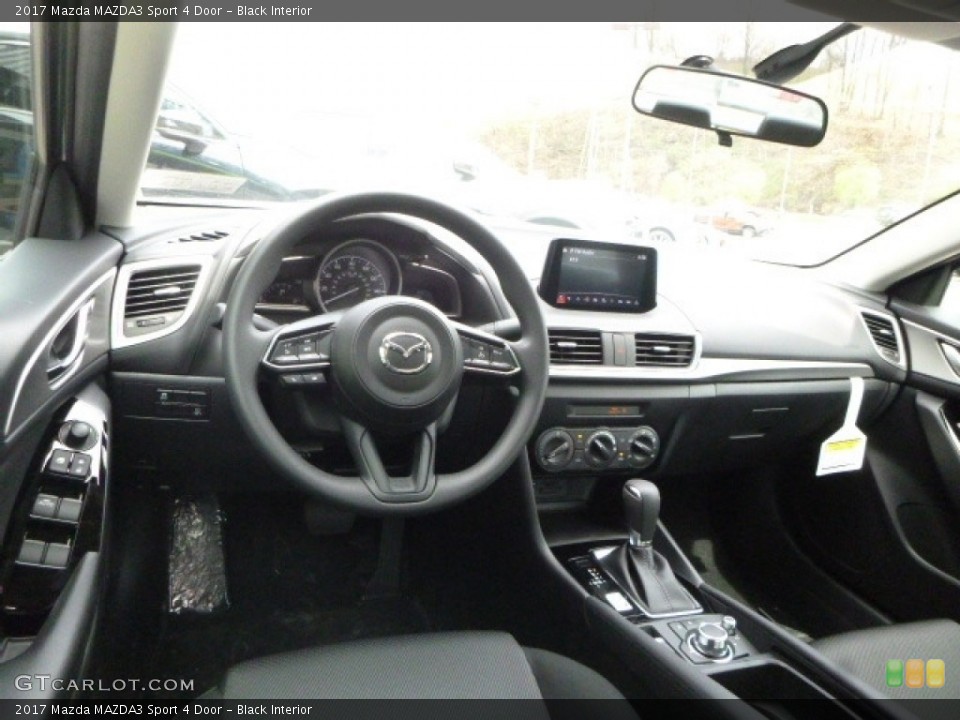 Black Interior Photo for the 2017 Mazda MAZDA3 Sport 4 Door #120014487