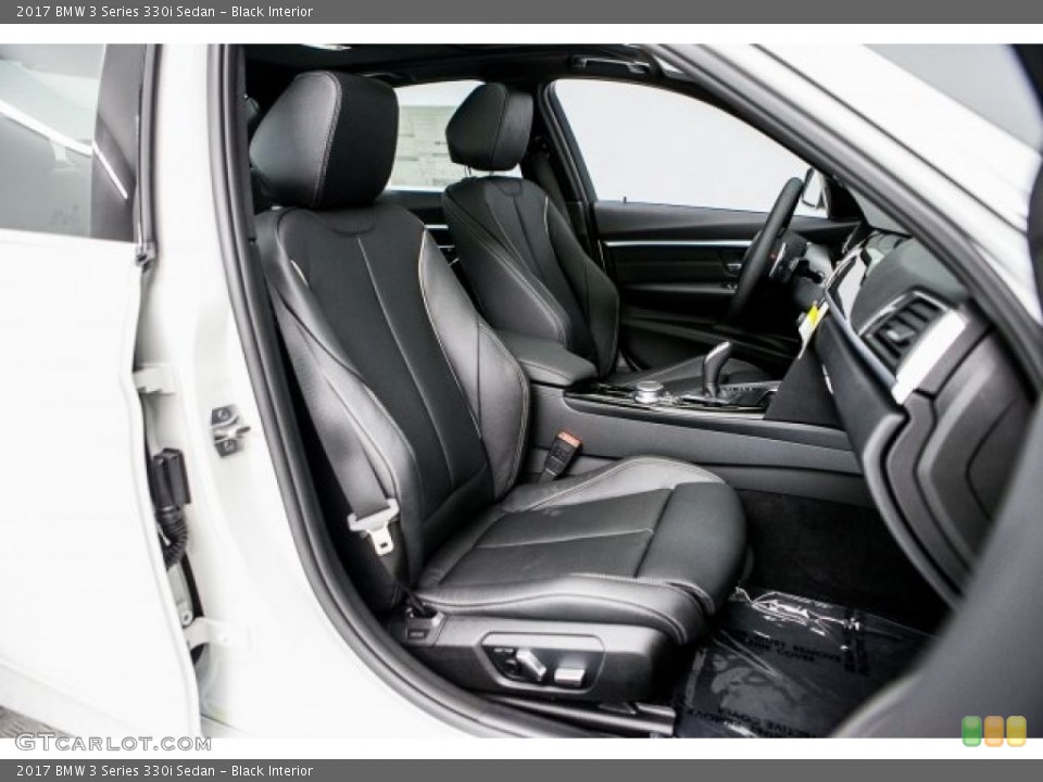 Black Interior Photo for the 2017 BMW 3 Series 330i Sedan #120017847