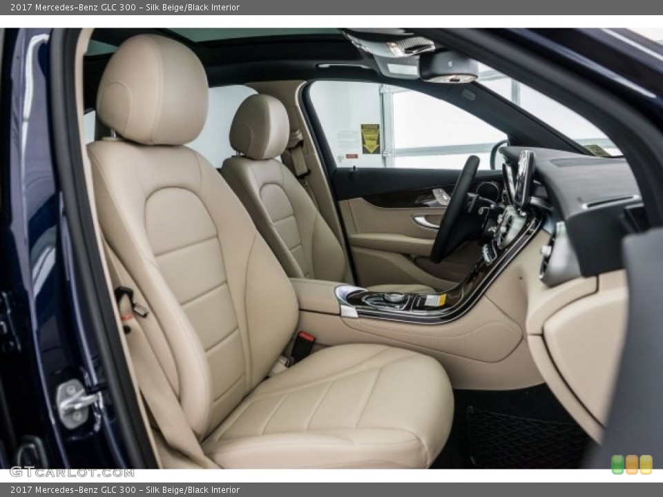 Silk Beige/Black Interior Photo for the 2017 Mercedes-Benz GLC 300 #120022511