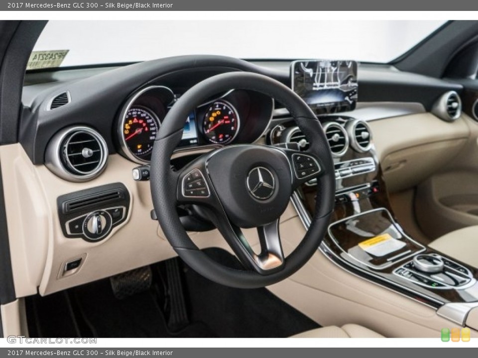 Silk Beige/Black Interior Dashboard for the 2017 Mercedes-Benz GLC 300 #120022566