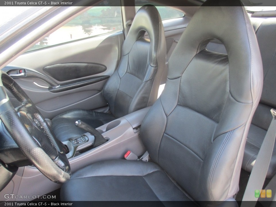 Black 2001 Toyota Celica Interiors