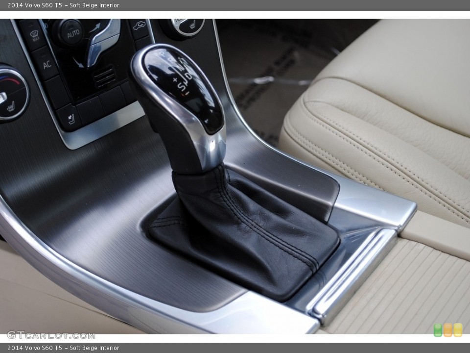 Soft Beige Interior Transmission for the 2014 Volvo S60 T5 #120035796