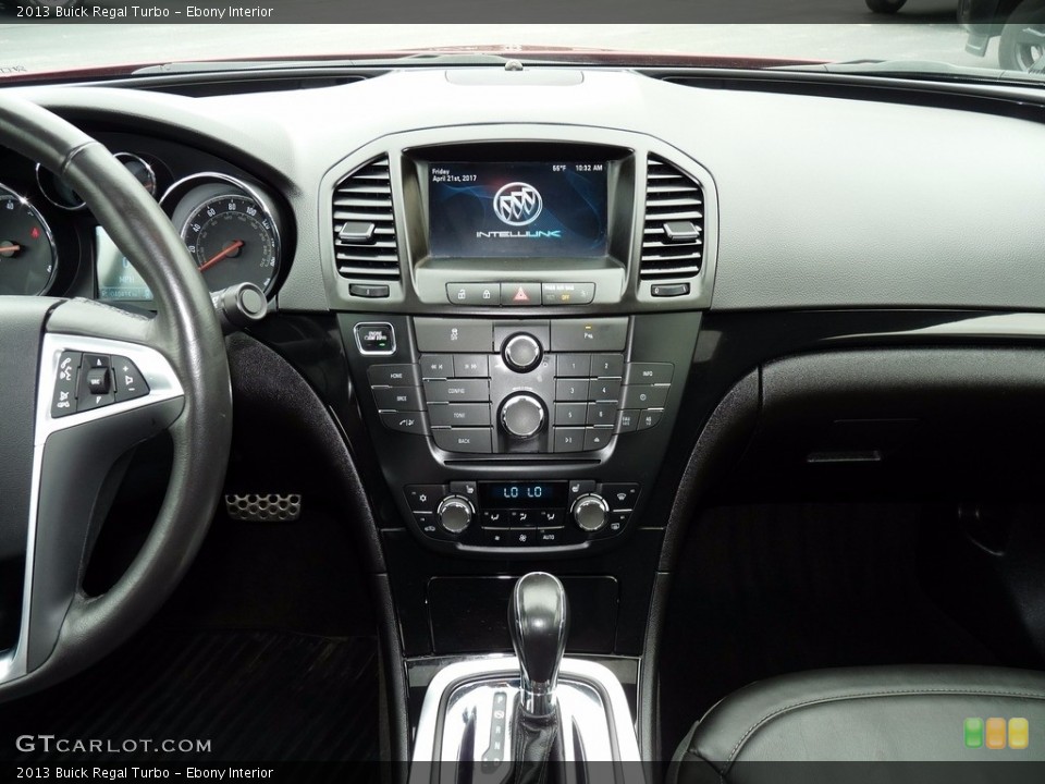 Ebony Interior Dashboard for the 2013 Buick Regal Turbo #120037191