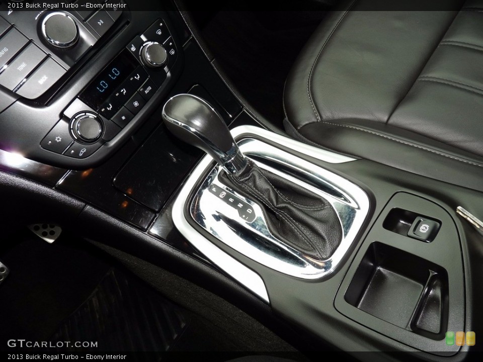 Ebony Interior Transmission for the 2013 Buick Regal Turbo #120037242