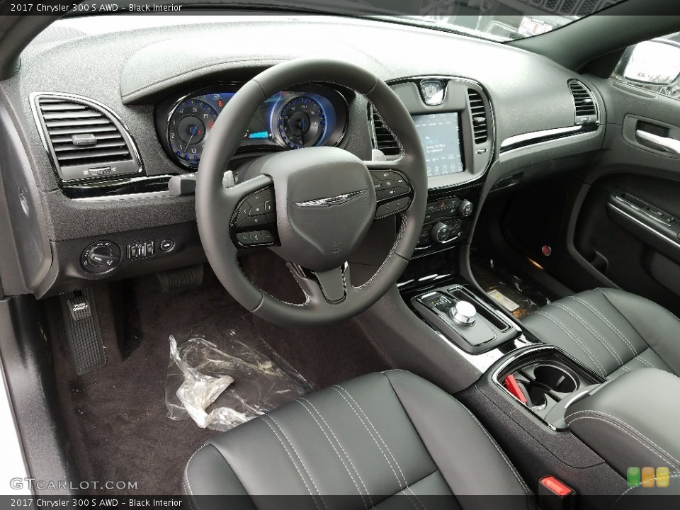 Black Interior Photo for the 2017 Chrysler 300 S AWD #120039558