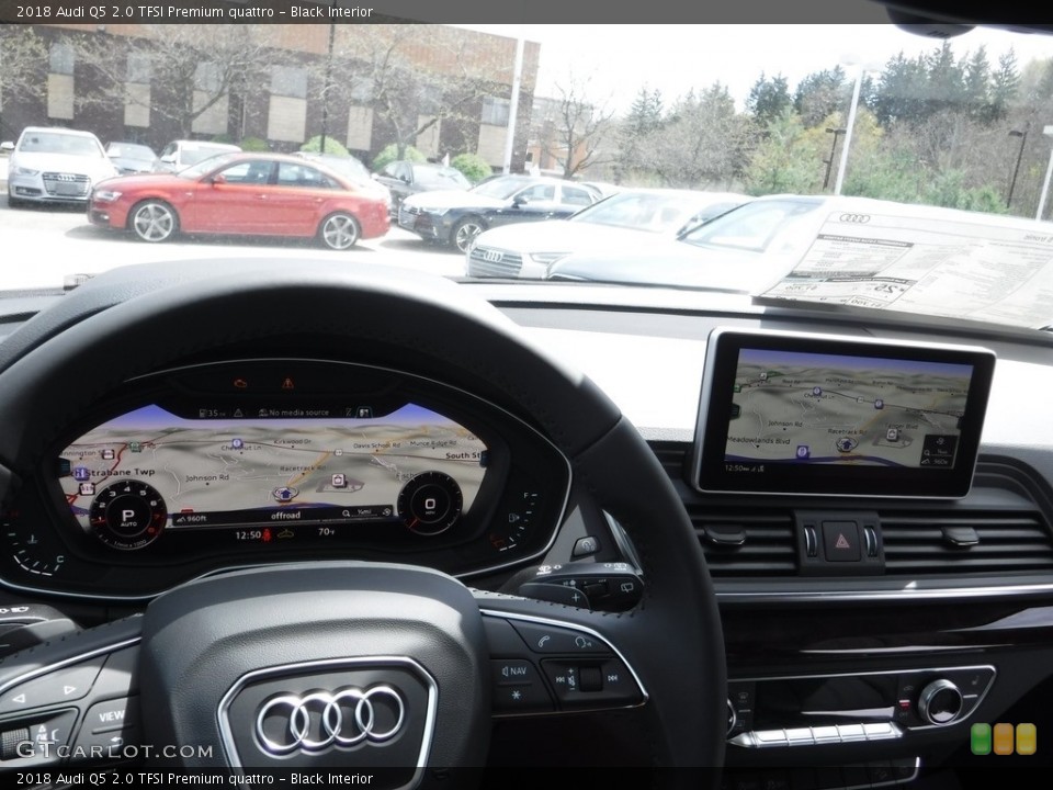 Black Interior Navigation for the 2018 Audi Q5 2.0 TFSI Premium quattro #120042282