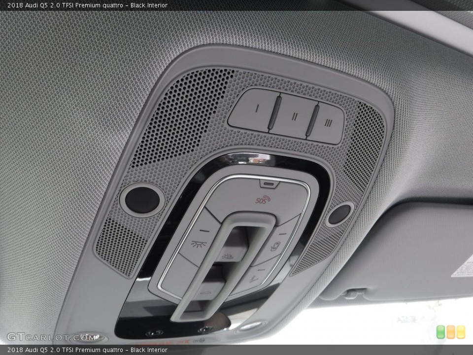 Black Interior Controls for the 2018 Audi Q5 2.0 TFSI Premium quattro #120042294