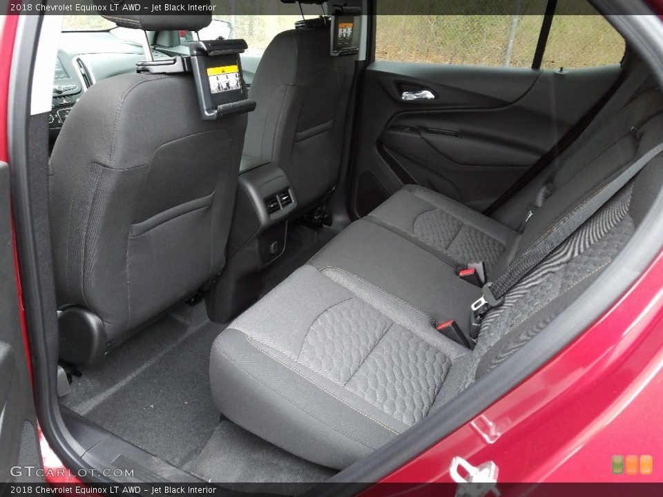 Jet Black Interior Rear Seat for the 2018 Chevrolet Equinox LT AWD #120047418