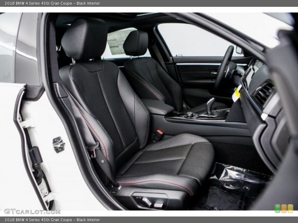 Black Interior Photo for the 2018 BMW 4 Series 430i Gran Coupe #120060726