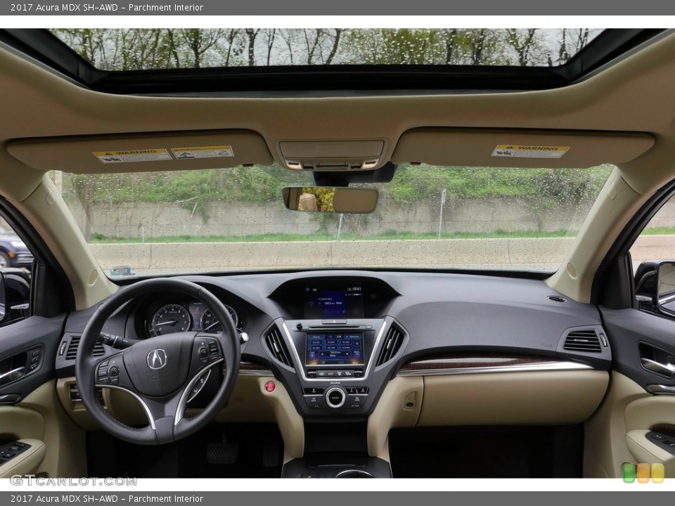 Parchment Interior Dashboard for the 2017 Acura MDX SH-AWD #120064054