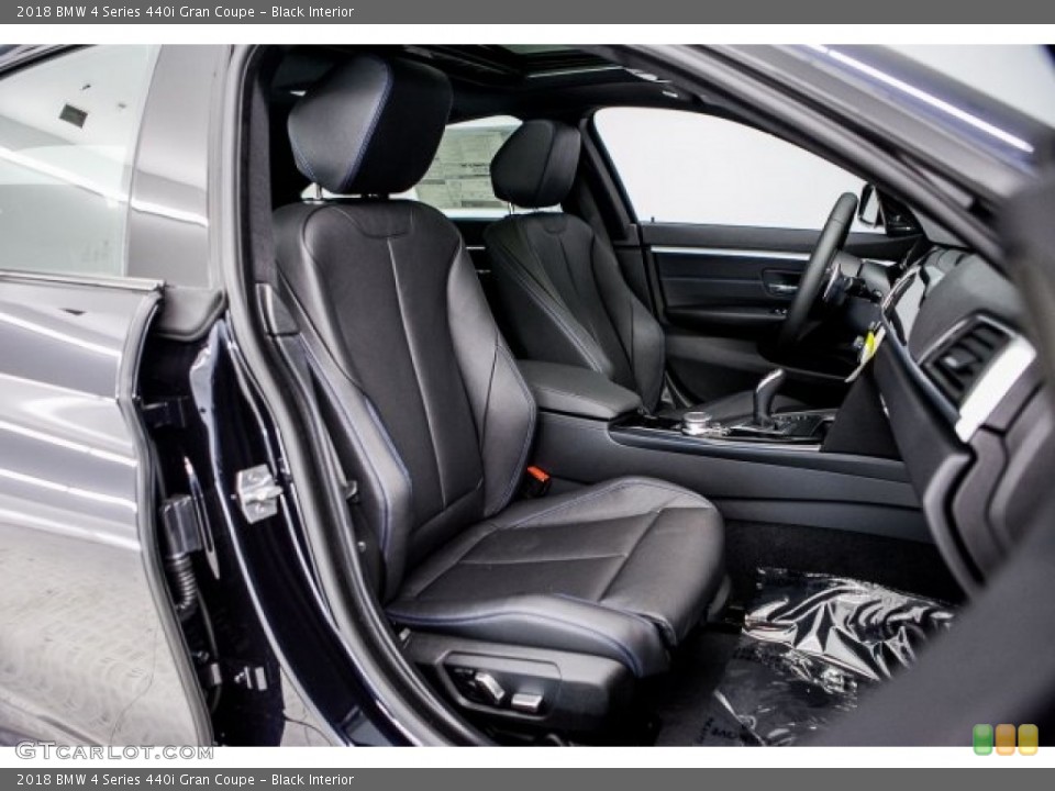 Black Interior Photo for the 2018 BMW 4 Series 440i Gran Coupe #120064099