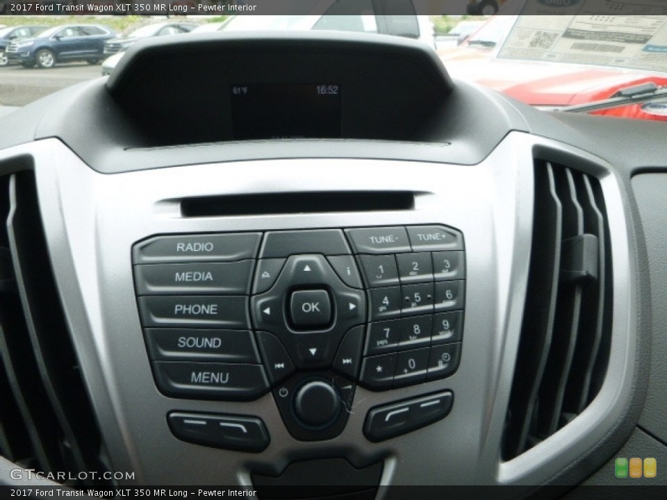Pewter Interior Controls for the 2017 Ford Transit Wagon XLT 350 MR Long #120065694