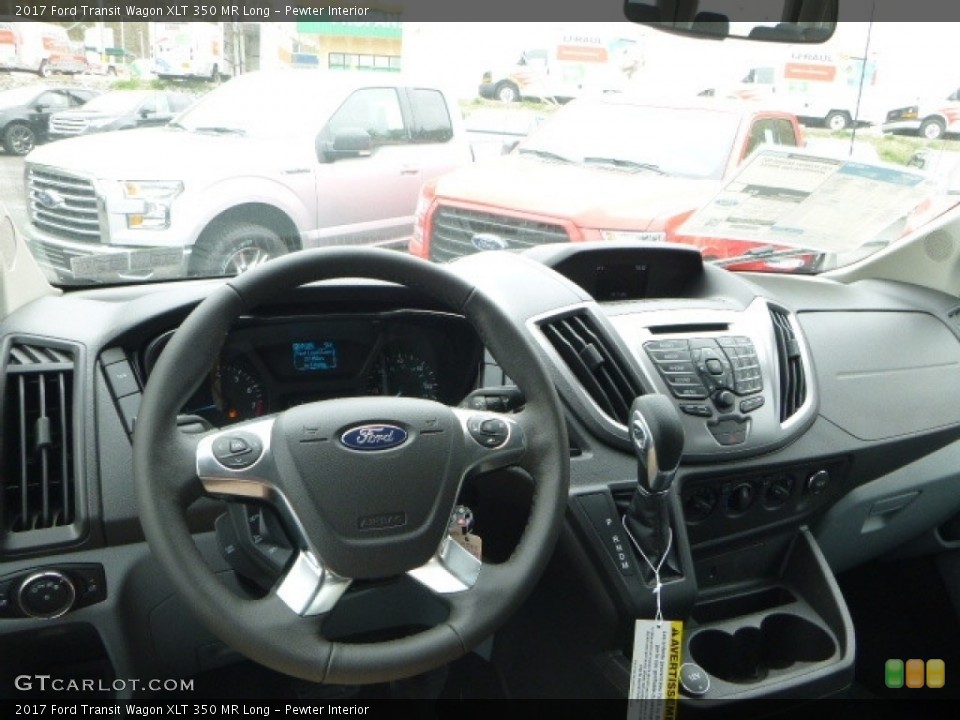 Pewter Interior Dashboard for the 2017 Ford Transit Wagon XLT 350 MR Long #120065718