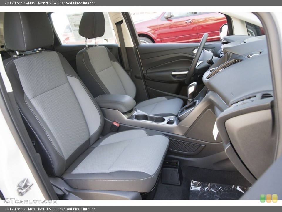 Charcoal Black Interior Front Seat for the 2017 Ford C-Max Hybrid SE #120067617