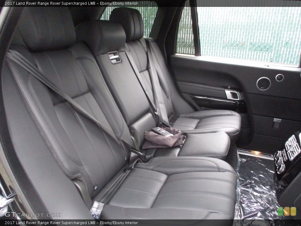 Ebony/Ebony Interior Rear Seat for the 2017 Land Rover Range Rover Supercharged LWB #120068466