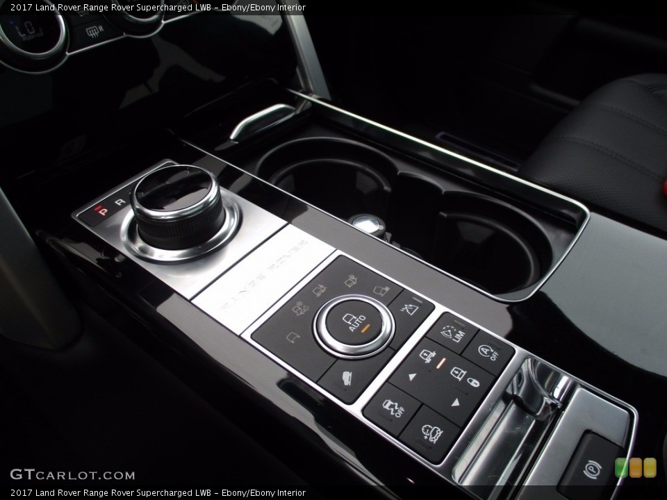 Ebony/Ebony Interior Controls for the 2017 Land Rover Range Rover Supercharged LWB #120068598