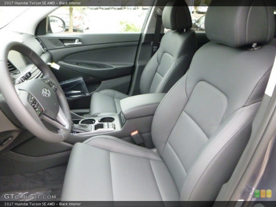 Black Interior Photo for the 2017 Hyundai Tucson SE AWD #120069243