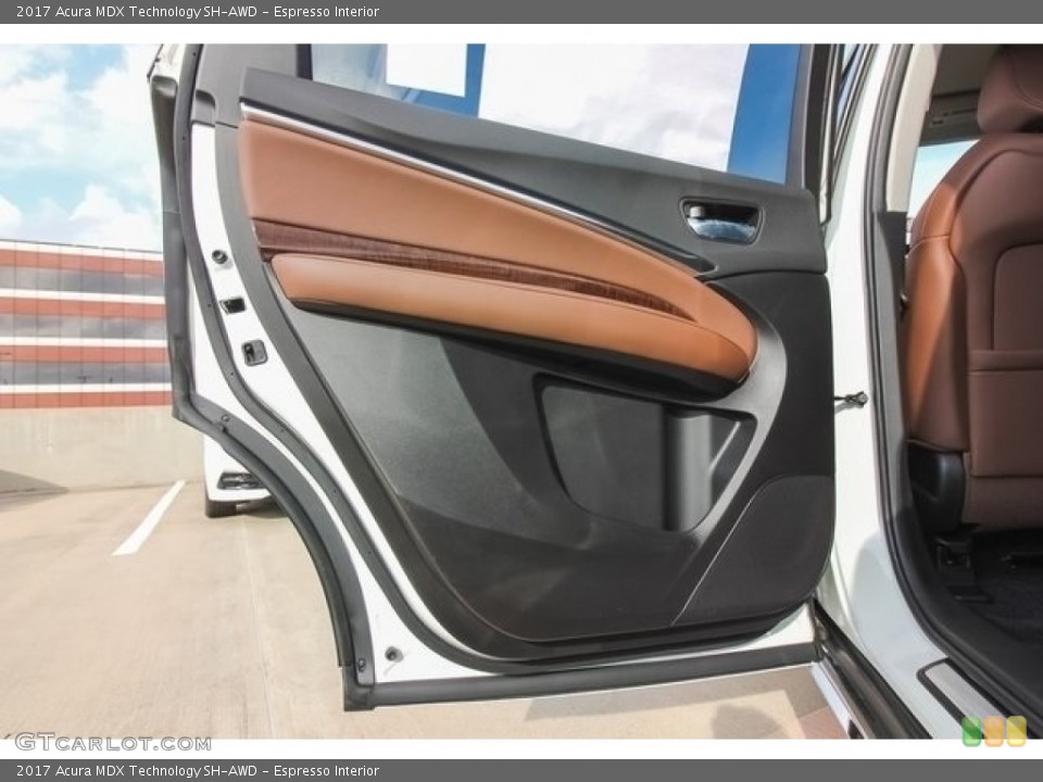 Espresso Interior Door Panel for the 2017 Acura MDX Technology SH-AWD #120073383