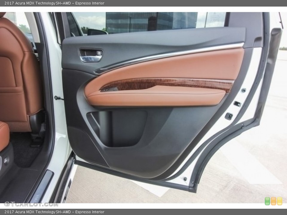 Espresso Interior Door Panel for the 2017 Acura MDX Technology SH-AWD #120073457