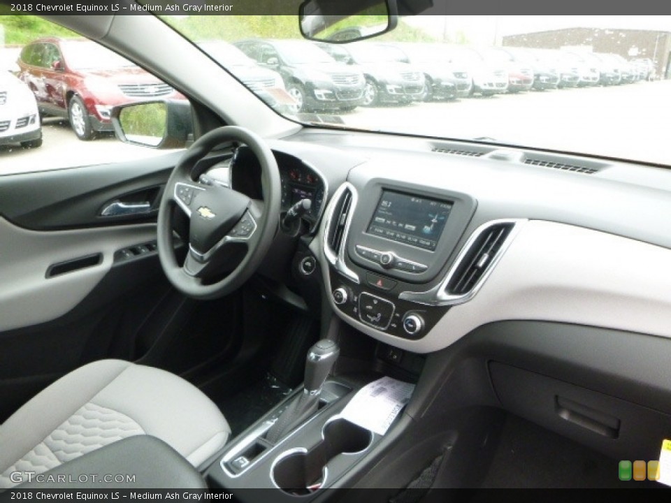 Medium Ash Gray Interior Dashboard for the 2018 Chevrolet Equinox LS #120074529