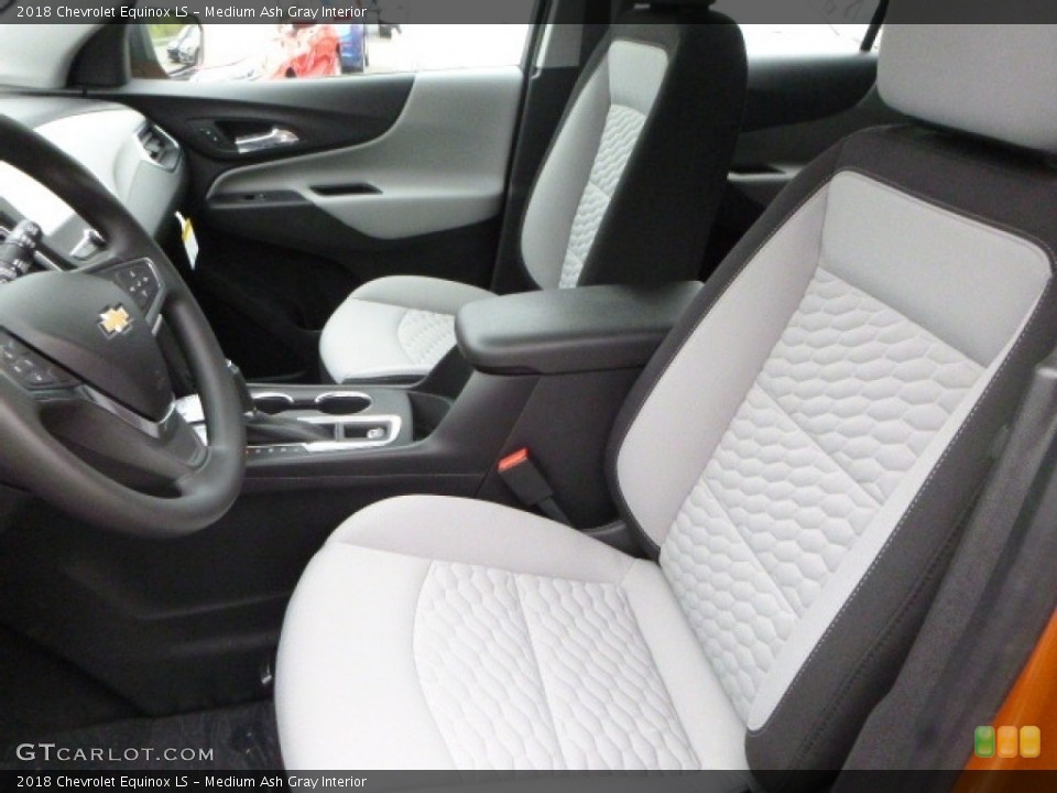 Medium Ash Gray Interior Front Seat for the 2018 Chevrolet Equinox LS #120074604
