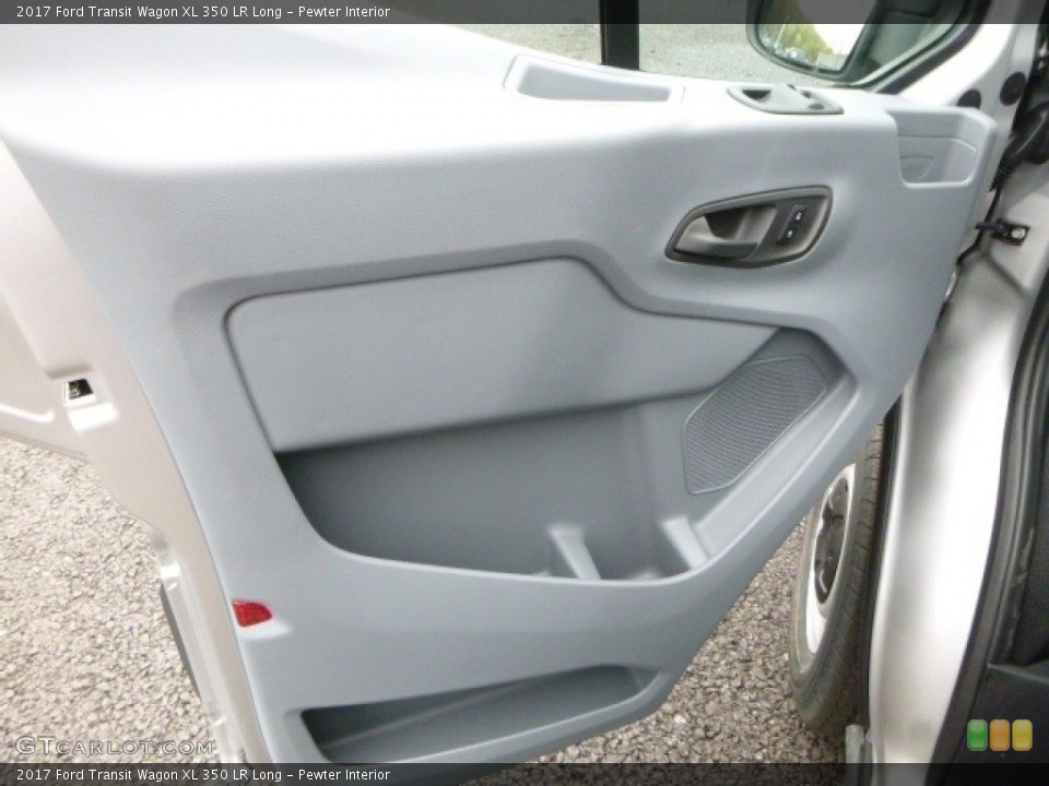 Pewter Interior Door Panel for the 2017 Ford Transit Wagon XL 350 LR Long #120081804