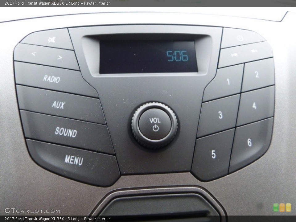Pewter Interior Controls for the 2017 Ford Transit Wagon XL 350 LR Long #120081828