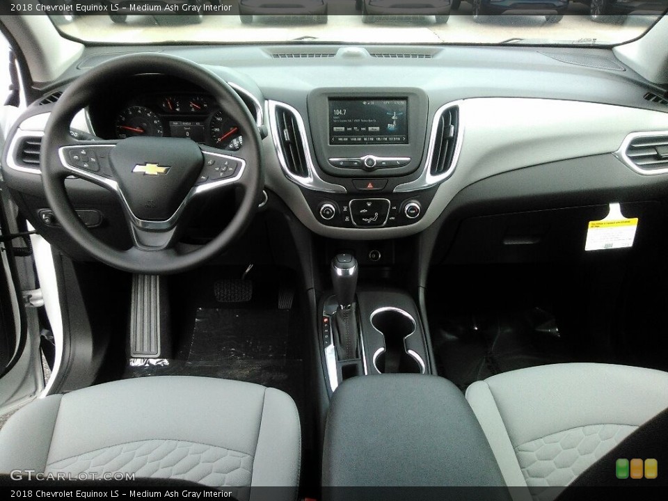 Medium Ash Gray Interior Dashboard for the 2018 Chevrolet Equinox LS #120086955