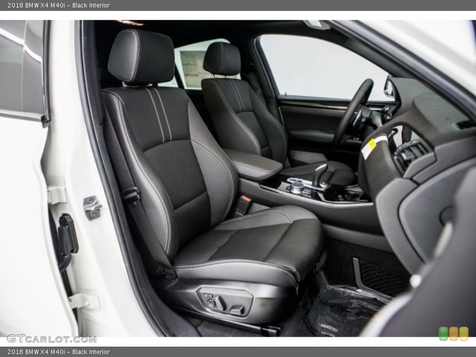Black Interior Photo for the 2018 BMW X4 M40i #120099426
