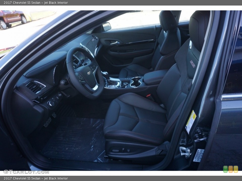 Jet Black Interior Front Seat for the 2017 Chevrolet SS Sedan #120102498