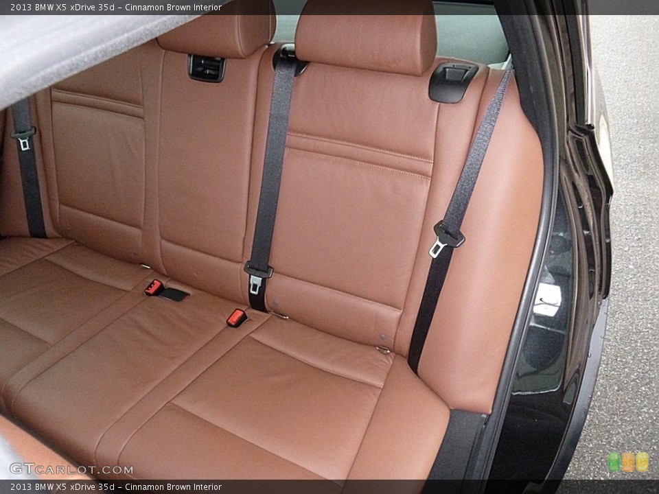 Cinnamon Brown Interior Rear Seat for the 2013 BMW X5 xDrive 35d #120112164