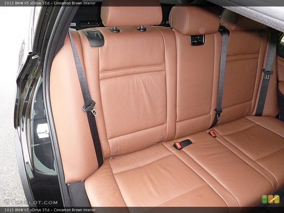 Cinnamon Brown Interior Rear Seat for the 2013 BMW X5 xDrive 35d #120112332