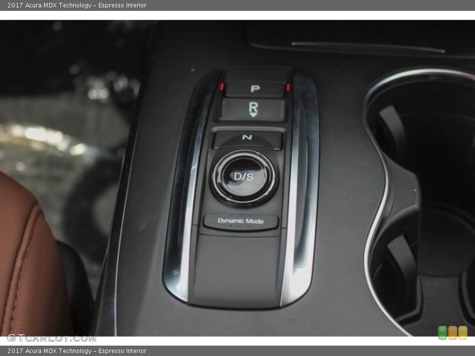 Espresso Interior Transmission for the 2017 Acura MDX Technology #120120507