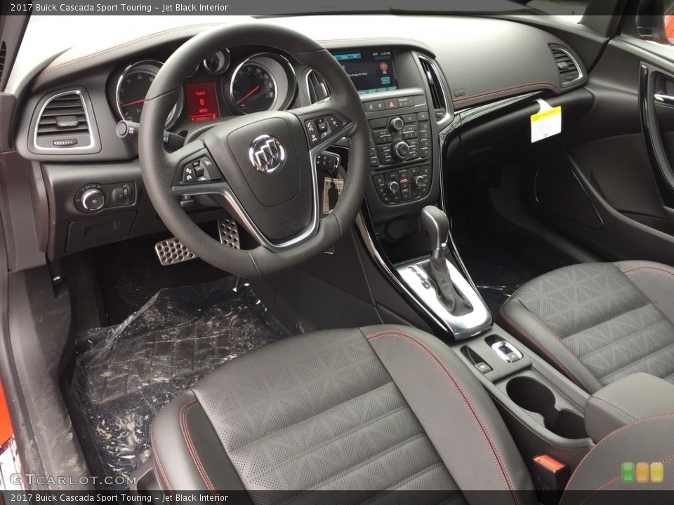 Jet Black Interior Photo for the 2017 Buick Cascada Sport Touring #120123483