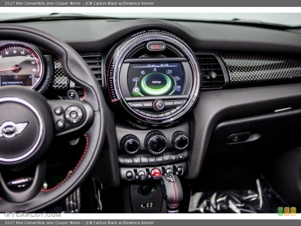 JCW Carbon Black w/Dinamica Interior Controls for the 2017 Mini Convertible John Cooper Works #120126272