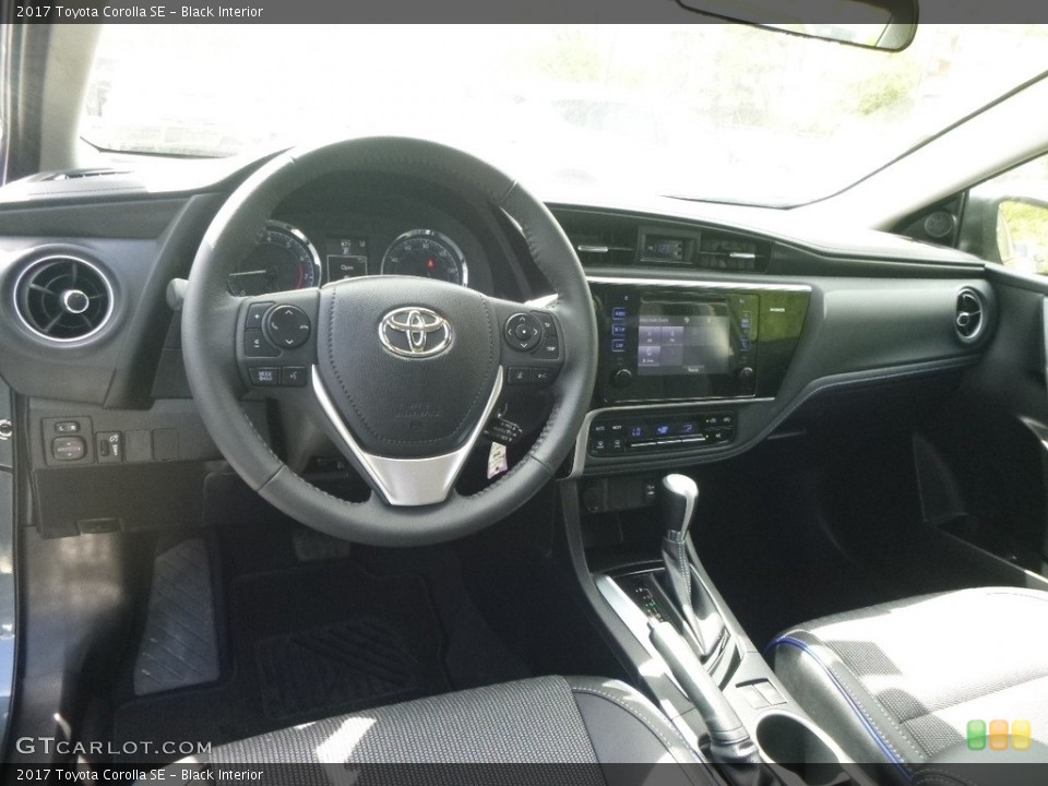 Black Interior Photo for the 2017 Toyota Corolla SE #120127469
